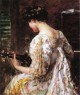 Beckwith James Carroll Woman with Guitar