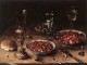 Still Life With Cherries And Strawberries In China Bowls