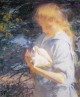 Eleanor Holding a Shell 1902