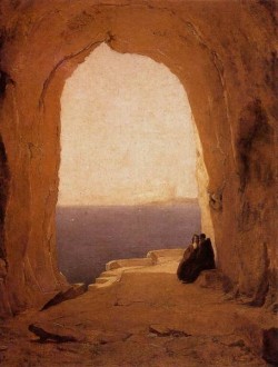Grotto In The Gulf Of Naples