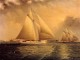 Yachting in New York Harbor Date unknown