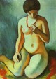 Nude with Coral Necklace Akt mit Korallenkette 1910 Sprengel Museum Hanover