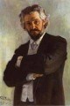 portrait of the chello player alexander verzhbilovich 1895 XX st petersburg russia