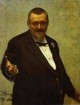 portrait of the lawyer vladimir spasovitch 1891 XX st petersburg russia