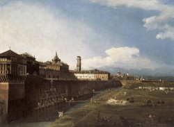 View Of Turin Near The Royal Palace