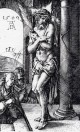 Durer Man Of Sorrows By The Column