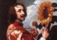DYCK Anthony Van Self Portrait with a Sunflower