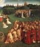 The Ghent Altarpiece Adoration of the Lamb detail right