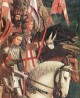 The Ghent Altarpiece The Soldiers of Christ detail