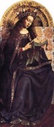 The Ghent Altarpiece Virgin Mary