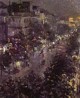 paris at night boulevard des italiens 1908 the tretyakov gallery moscow russia
