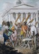 Black sawyers Working In Front Of The Bank OF Pennsylvania Philadelphia