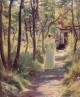 Kroyer Peder Severin Marie en el jardin 1895