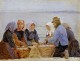 Kroyer Peder Severin Mujeres y pescadores de Hornbaek2 1875