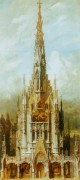 gotische grabkirche st michael turmfassade