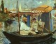 Claude Monet Working on his Boat in Argenteuil CGF