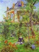 girl in the garden at bellevue 1880 XX foundation e g buhrle collection zurich switzerland
