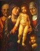 holy family with st elizabeth and st john the baptist as a child 1495 1500 XX the dresden gallery dresden germany