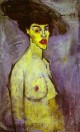 female nude with hat 1908 XX private collection