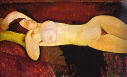 reclining nude le grande nu 1919 XX the museum of modern arts new york ny usa