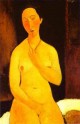 seated nude with necklace 1917 XX private collection