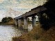 Monet The Railway Bridge At Argenteuil