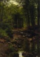 Peder Monsted Skovstraekning Woodland Landscape 1907