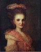 portrait of an unknown lady in a pink dress 1770s XX moscow russia