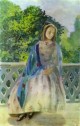 young girl on the balcony 1900 XX the a n radishchev museum of arts saratov russia