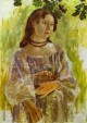 young girl with a necklace study 1904 XX private collection