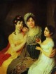 portrait of countess a i bezborodko with her daughters 1803 XX the russian museum st petersburg russia