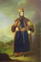 portrait of murtaza kuli khan study 1796 XX the tretyakov gallery moscow russia