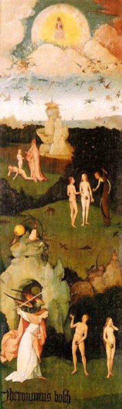 Haywain left wing of the triptych WGA