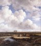 Isaackszon van View Of Haarlem With Bleaching Grounds