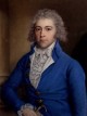 Portrait Of A Gentleman Half Length In A Blue Coat