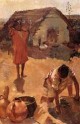Figures near a Well in Morocco 1882 1883