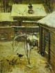 yard winter1870s XX the tretyakov gallery moscow russia