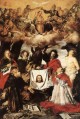 Coronation Of The Virgin With Saints