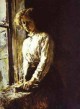 by the window portrait of olga trubnikova 1886 XX the tretyakov gallery moscow russia