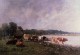 Cows on the Riverbanks of the Touques 1880