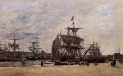 Deauville Docked Boats 1874