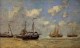 Scheveningen Boats Aground on the Shore 1875