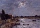 The Banks of the Touques  Moonlight 1890