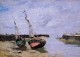Trouville the Jettys Low Tide 1885 1890