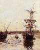 Trouville the Outer Harbor 1887