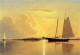 New big schooner in fairhaven harbor sunrise 1857 1859