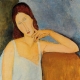 Portrait of Jeanne Hebuterne, 1918, Amedeo Modigliani
