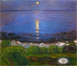 Summer night at the beach, 1902/1903, Edvard Munch