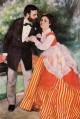 Alfred Sisley with His Wife, 1868 Pierre Auguste Renoir