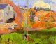 Breton landscape the moulin david 1894 Paul Gauguin